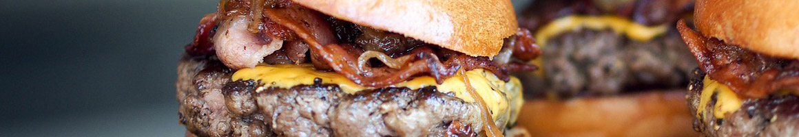 Eating Burger at Burger Junction restaurant in Sacramento, CA.